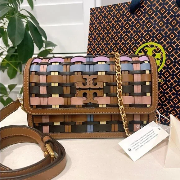 セール☆Tory Burch☆BRITTEN CANVAS CONVERTIBEL ショルダー2 セール☆Tory Burch☆BRITTEN CANVAS CONVERTIBEL ショルダー2